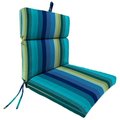 Jordan Jordan 9502PK1-5135D 22 x 44 x 4 in. Outdoor Chair Cushion in Islip Teal 9502PK1-5135D